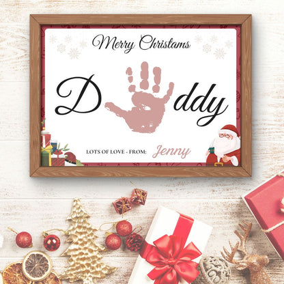 Christmas Handprint Gift