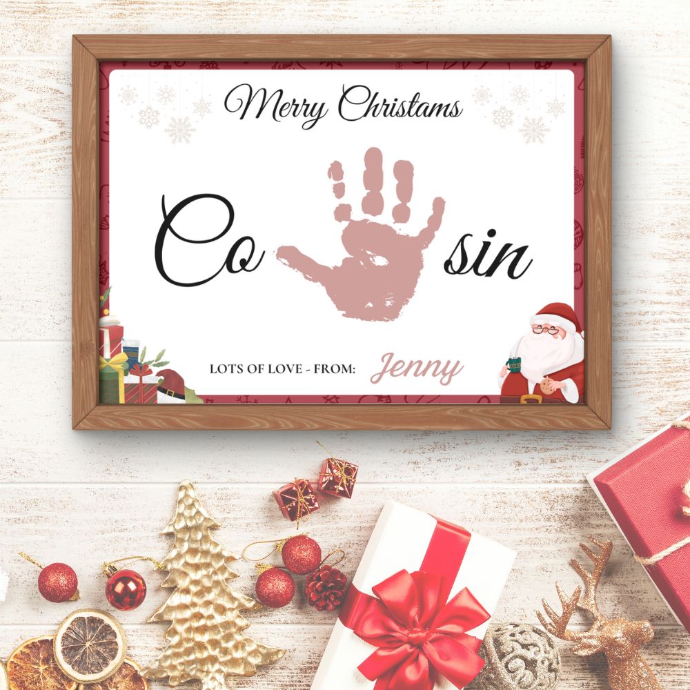 Christmas Handprint Gift