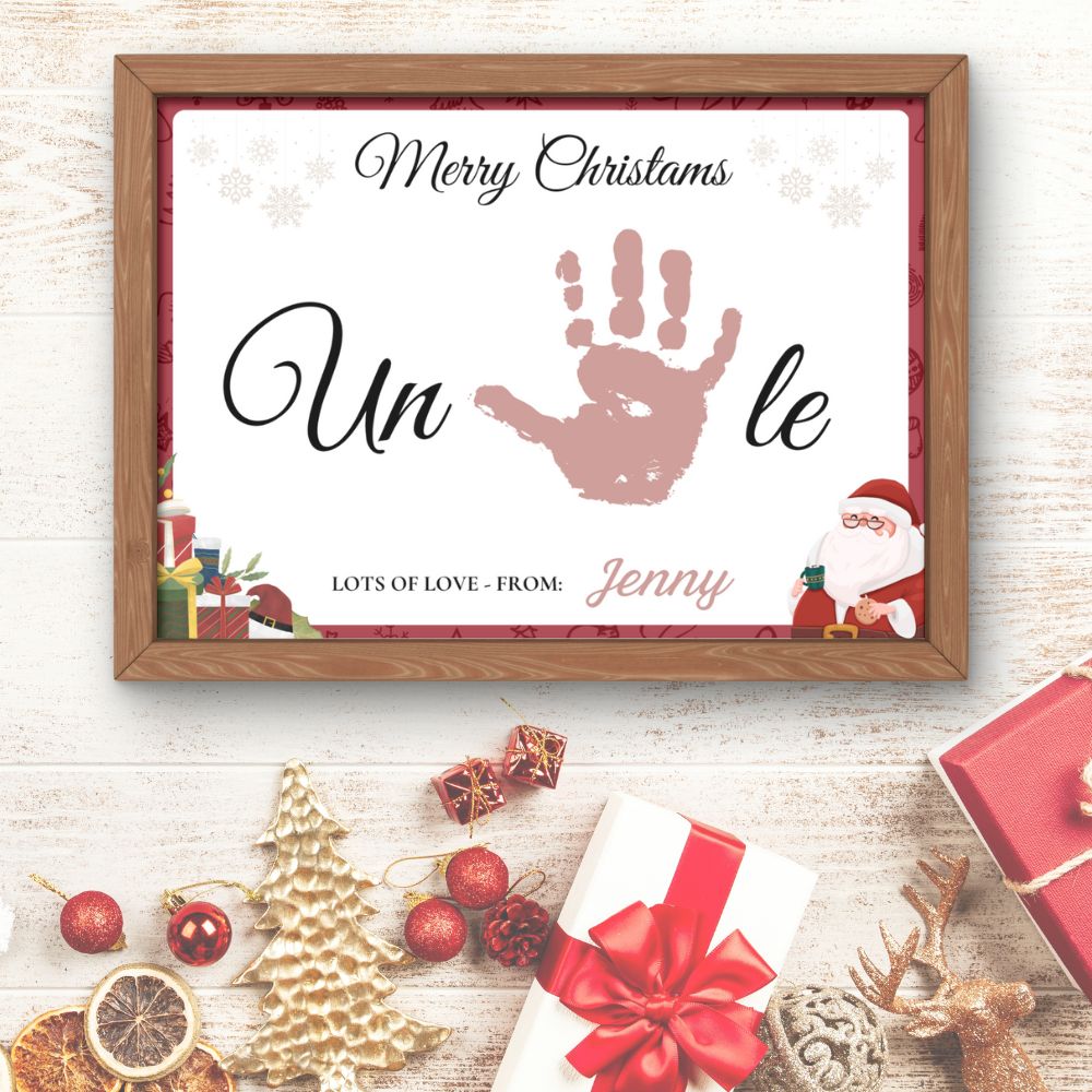 Christmas Handprint Gift