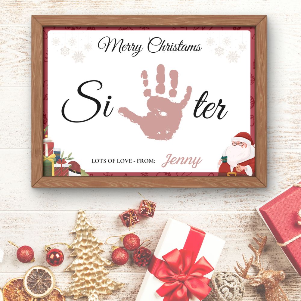 Christmas Handprint Gift