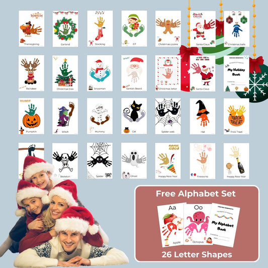 Holidays Handprint Set