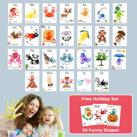 Alphabet Handprint Set